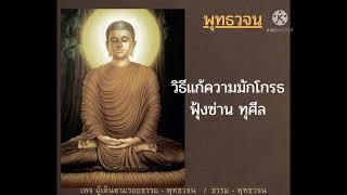 วิธีแก้ความมักโกรธ ฟุ้งซ่าน ทุศีล #คำสอนของพระพุทธเจ้า - พุทธวจน