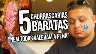 CHURRASCARIAS BARATAS EM SÃO PAULO | 5 RODIZIOS