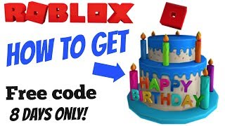 Code How To Get The Free Roblox Birthday Hat