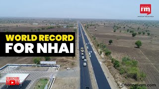 NHAI Enters The Guinness World Records