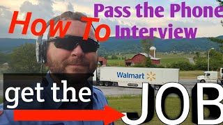 How to get on at Walmart Private Fleet! How to Ace the Interview. Drive for Walmart!