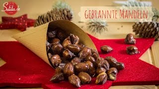 gebrannte Mandeln mit Xylit (Xucker) - zuckerfrei -  Low Carb Weihnachten - salala.de