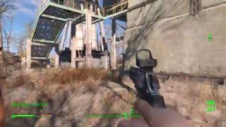 USAF Satellite Station Olivia clearing - Fallout 4 Loot!