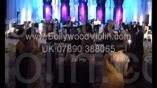 Bollywood Violin Jai Ho instrumental, Indian/Asian wedding band Shaadi first dance