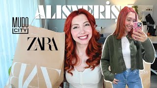 Kışlık Alışveriş: Neler Aldım? Denemeli | Zara \u0026 Mudo City