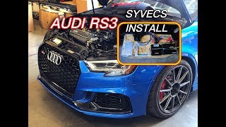 AUDI RS3 SYVECS INSTALL w/ FULLY BUILT ENGINE