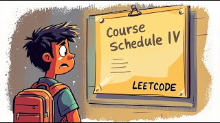 Course Schedule IV | DFS Solution Explained | LeetCode #1462 #codinginterviews