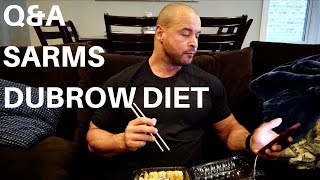 EATING SUSHI Q&A, SARMS, DUBROW DIET, SUCCESS DAY 138