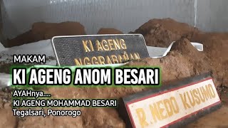 MAKAM KI AGENG ANOM BESARI KUNCEN CARUBAN MADIUN, KYAI NGGRABAHAN, Ayah Ki Ageng Mohammad Besari