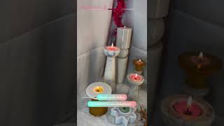 Marble candle Holders 🕯️ +91 6378091556 #candleholder #homedecor #marble  #youtube #youtubeshorts