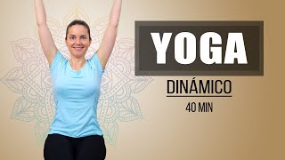 Mima tu cuerpo con esta Rutina de Yoga Dinámico - 40 minutos