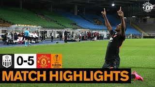 Highlights | LASK 0-5 Manchester United | UEFA Europa League