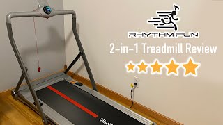 Rhythm Fun Treadmill Folding Running Treadmill Review