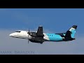 *inaugural * pascan s first saab 340 takes off from montreal saint hubert yhu cyhu