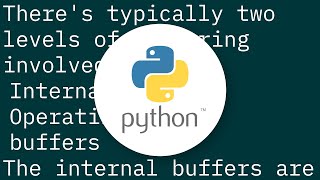 What exactly is file.flush() doing?