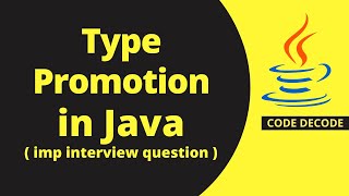 Type promotions in Java || Method overloading with type promotion [IMP Interview Concept]