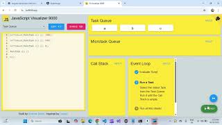 How JavaScript Event Loop Works | Event Loop Visualisation|| Call Stack, Web APIs & Queue Explained