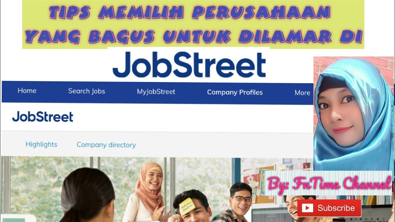 Cara Mengetahui Profil Perusahaan Yang Bagus Di Jobstreet - YouTube