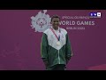 special olympics backstroke swimmer bronwyn ramathula adds to sa s gold medals