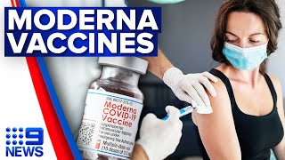 Millions of Moderna COVID-19 vaccines coming to Australia | Coronavirus | 9 News Australia