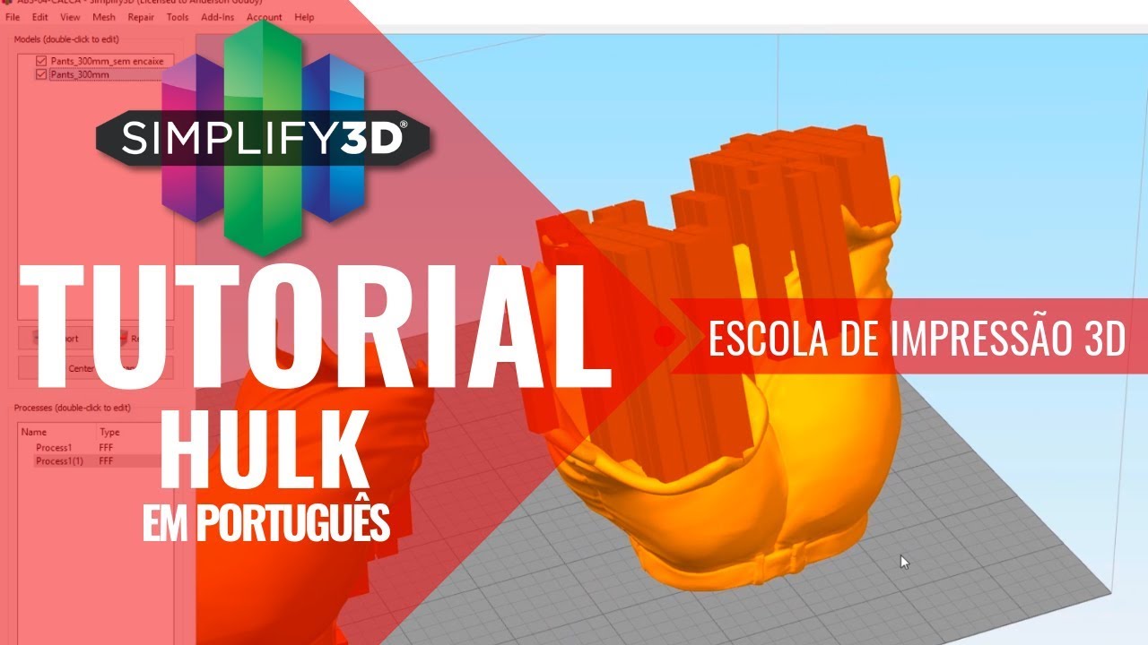 Simplify 3d Tutorial Em Português Hulk Youtube
