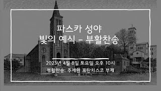 2023년 4월 8일 미사 빛의 예식 (파스카 성야 미사)[영상X]