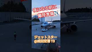 夕方も大忙し！成田空港第3ターミナル✈️#飛行機 #airplane #成田空港