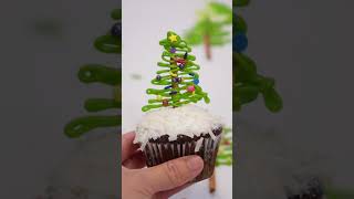 Christmas tree cupcakes |两款圣诞杯子蛋糕，你更喜欢哪一个呢？ #christmas #christmascake #cupcake #dessert ert