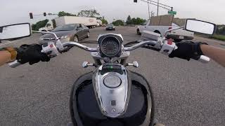 Suzuki Boulevard test ride.