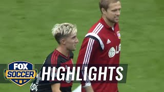 Werder Bremen vs. Bayer Leverkusen - 2015–16 Bundesliga Highlights | FOX SOCCER