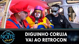 Diguinho Coruja vai ao RETROCON, a convenção de games antigos | The Noite (07/08/24)