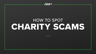 4 ways to spot charity donation scams