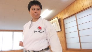 女性にして空手の達人、平山裕子師範　Karate woman!Yuko Hirayama Shihan