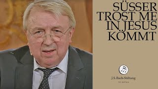 Reflexion von Hanns-Josef Ortheil zur Kantate BWV 151 (J. S. Bach-Stiftung)