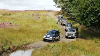 4x4 Green laning, county Durham to Cumbria.