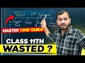 Class 11 JEE/NEET : Complete Planning to Crack IIT / NEET Exam  || Best Timetable 🔥