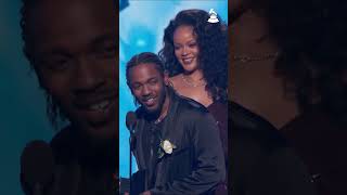 #kendricklamar  \u0026 #rihanna  Win Best Rap/Sung Performance For \