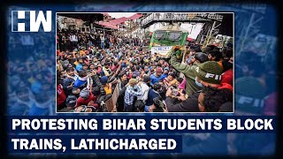 Unhappy Students Protest Againbst RRB-NTPC Results In Bihar, Police Use Lathicharge | Patna Police