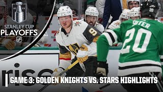 Vegas Golden Knights vs. Dallas Stars: Western Conference Final, Gm 3 | Full Game Highlights