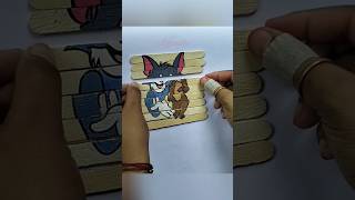 Tom and Jerry painting on stick#viral#art #shorts#drawing#anime#cartoon #tomandjerry#friendship#tom