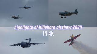 Highlights of Hillsboro airshow in 4K