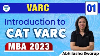 Introduction to CAT VARC | MBA Skill Builder | VARC Episode-1 | Abhilasha Swarup