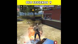 OLD LEGENDS 2017-2023 😱 FREE FIRE OLD I'D | FREE FIRE 2017 TO 2023 😱 FREE FIRE 🔥 #shorts #freefire