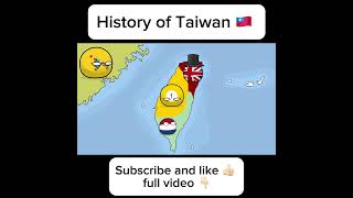 Countryballs - History of Taiwan  #countryballs #polandball #history #taiwan #china