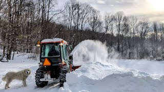 5 Feet of Snow over 5 Days - The Beauty and Challenge of Snow Removal.