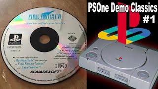 SquareSoft On PlayStation Previews: FF7 \u0026 Bushido Blade PS1 Demos (PSone Demo Classics #1)