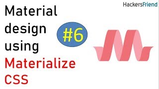 6. Table - Materialize CSS tutorial