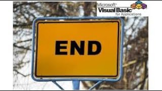 What is the use of Rem Exit and End statement in visual basic?