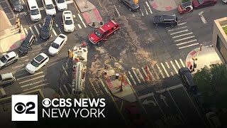 Oil spill creates mess along Grand Concourse in the Bronx