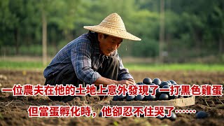 農民發現了黑色的蛋，但當蛋孵化時，他卻忍不住哭了……